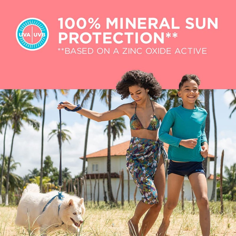 Coppertone لوشن واقي شمس للأطفال من كوبرتون، رول أون، SPF 50، واقي شمس للأطفال خالي من الدموع بلون أزرق وحماية من أشعة الشمس بأكسيد الزنك، أنبوب 2.5 أونصة سائلة - Image 5