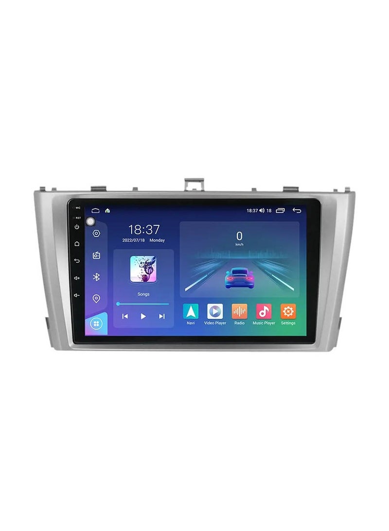 راديو أندرويد متقدم لسيارة تويوتا كامري 2007-2011 - ضمان لمدة عامين، ذاكرة وصول عشوائي 4 جيجابايت، سعة تخزين 32 جيجابايت، Apple CarPlay وAndroid Auto، كاميرا رؤية ليلية مجانية ونظام ملاحة - Image 1