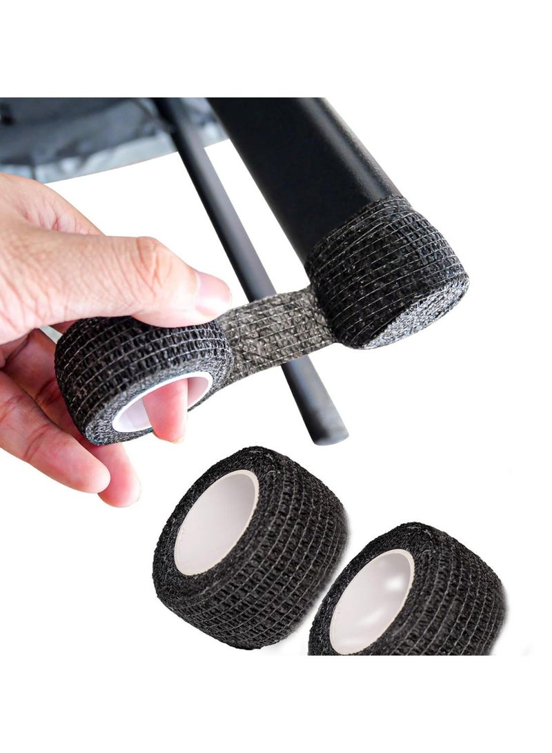 Peachjoy 6pcs Chair Leg Protectors Non Slip Tape Floor Protectors for Any Furniture Legs, Prevent The Sliding of Chairs and Furniture, Noiseless, Reusable, Easy to Use Furniture Leg Pads Tape - Image 1