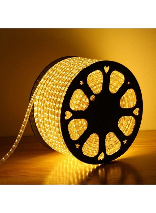 Desidiya ® LED Strip Rope Light 5 Mtr Warm White Water Proof,Ceiling Light,Decorative led Light with Adapter. - Image 1