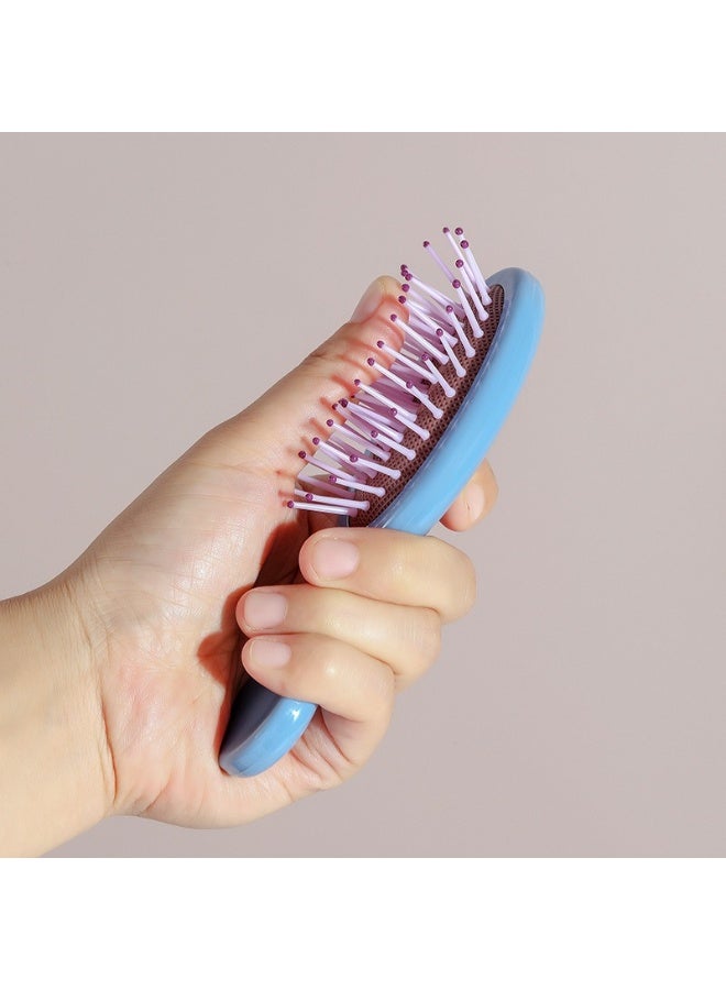 يوكانبي فرشاة شعر صغيرة بوسادة هوائية – فرشاة تدليك وفك تشابك الشعر محمولة للاستخدام المنزلي والسفر 2pcs - Image 3
