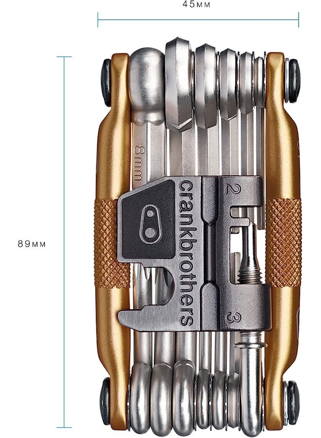 CRANKBROTHERs Multi Tool 19 Gold - Image 2