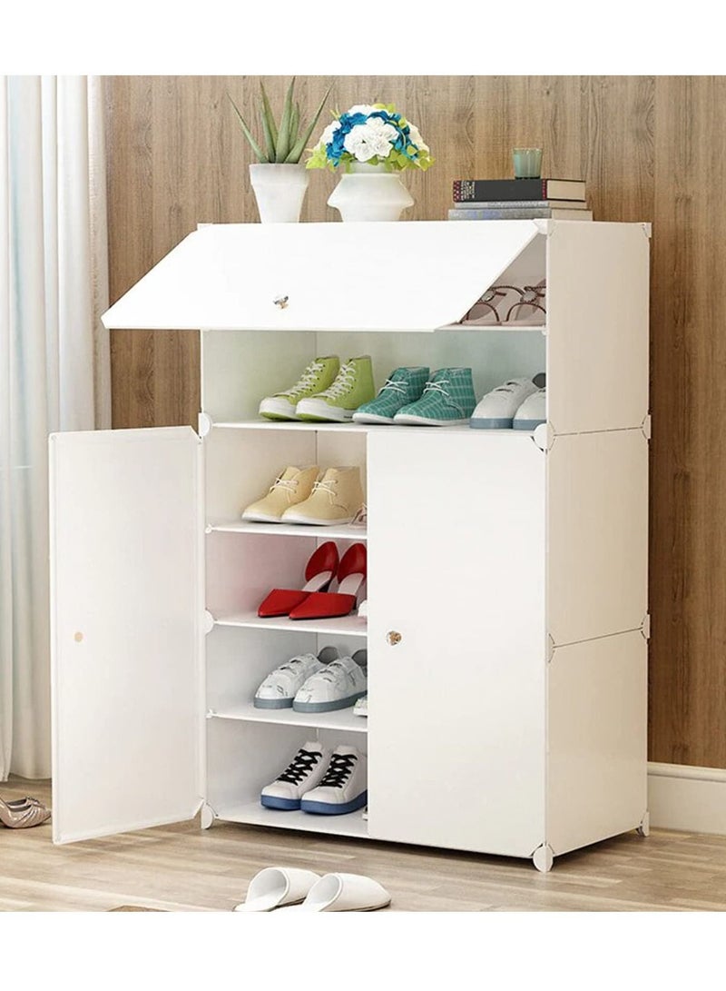 DubaiGallery خزانة أحذية باللون الأبيض - Image 2