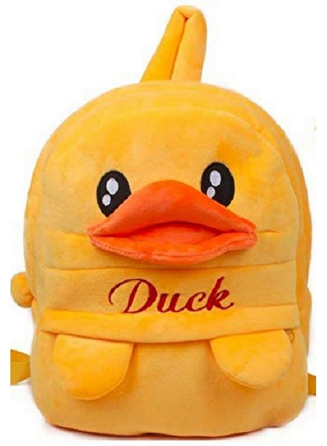 Blue Tree Kids School Bag Soft Plush Backpack Cartoon Bags Mini Travel Bag for for Girls Boys Toddler Baby Konggi Rabbit & Yellow Duck - Image 3