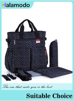 Large Capacity Convertible Water Proof Shoulder Durable Baby Diaper Bag