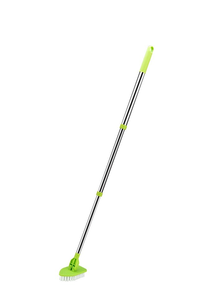 جين لى تشيانغ فرشاة مثلثة بمقبض طويل تلسكوبي متعددة الوظائف من EFUMKE، فرشاة أرضية، فرشاة بلاط، فرشاة تنظيف حوض الاستحمام والحمام، إسفنجة - Image 2