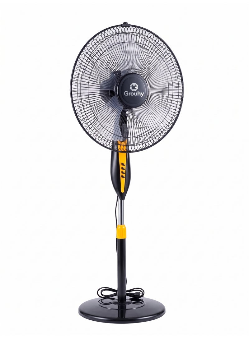 Grouhy Stand Fan 18 Inch With 5 Plastic Blades - USS-18026 - Image 2