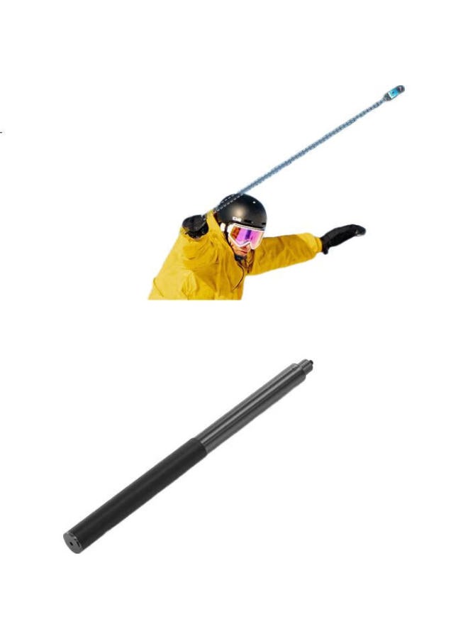 Surewo Suitable For Insta360 X4 X3 X2, 1.2M Invisible Selfie Stick, Panoramic Action Camera, Multifunctional Accessory, Handheld Extension Pole, 120Cm Selfie Stick - Image 3