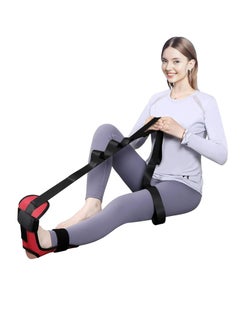 Generic Leg Stretcher Strap, Fascia Stretcher for Plantar Fasciitis Relief, 4ft stretch bands with 7 Hand Loops for Physical Therapy, Helps relieve pain  - Image 1