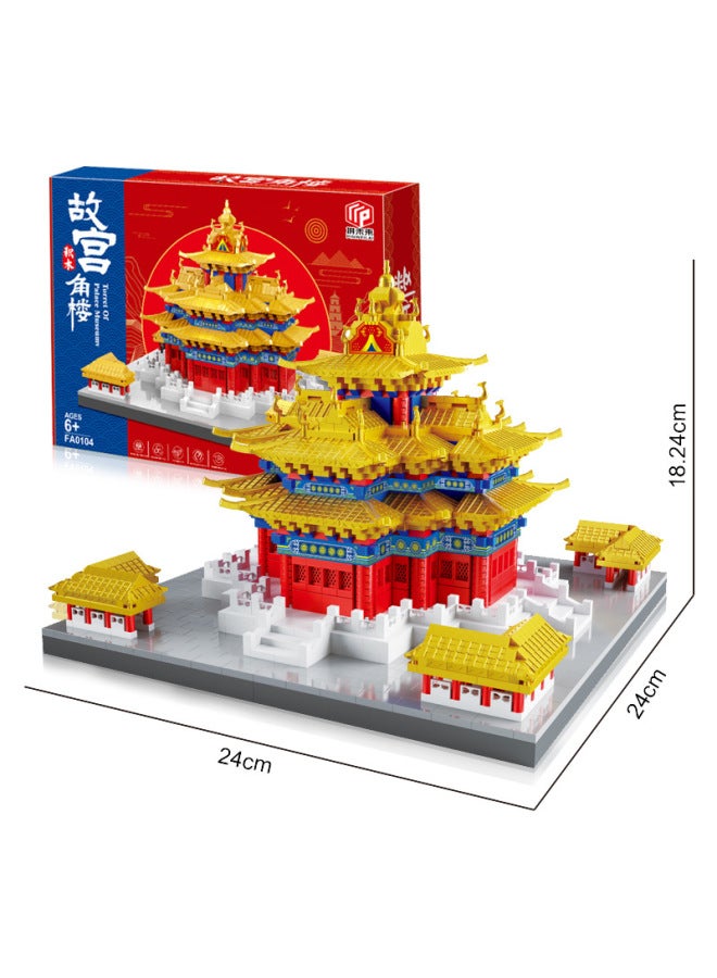 Compatible With Lego Bricks Afang Palace Children's Toys Benefit Intelligence Development Adult High Difficulty 10000 Huge