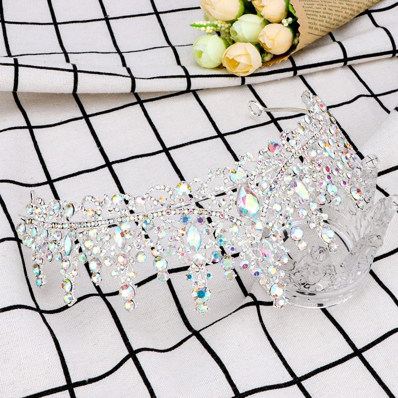 COCIDE Birthday Queen Sash for Women, Tiara and Rhinestone Headband Set, Glitter Crown Hair Accessories for Girls Party Supplies and Decorations - Image 5