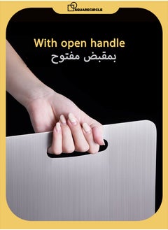 Squarecircle 304 Stainless Steel Double-Sided Cutting Board – Antibacterial, Easy to Clean, Heavy-Duty for Meat, Vegetables, Fruits, and More Non-Slip Surface  - Image 5