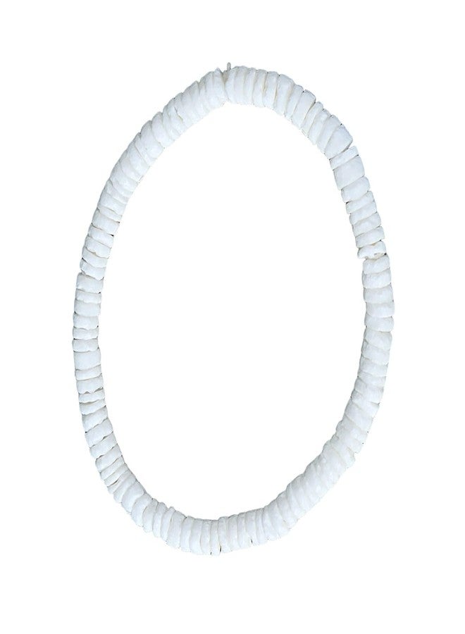 BlueRica Stretch Puka Shell Bracelet (White) - Image 2