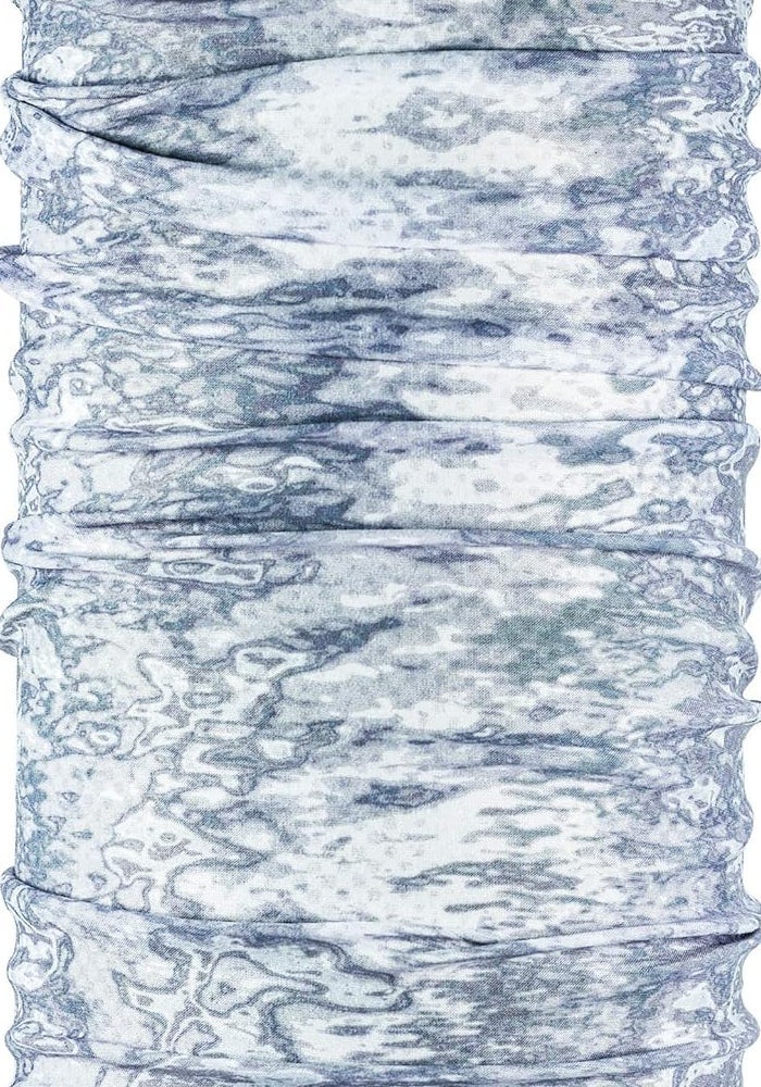 BUFF CoolNet UV+ Multifunctional Headwear and Face Mask, Camo White - Image 1