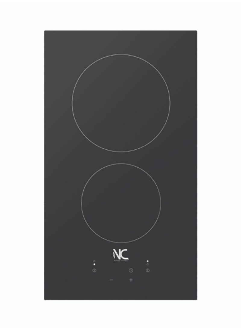 N.C Mastergas Built in hob 30 cm  Electronic Ceramic Hob  2 Zones 2 hi light zones  Made in Italy  - Image 1