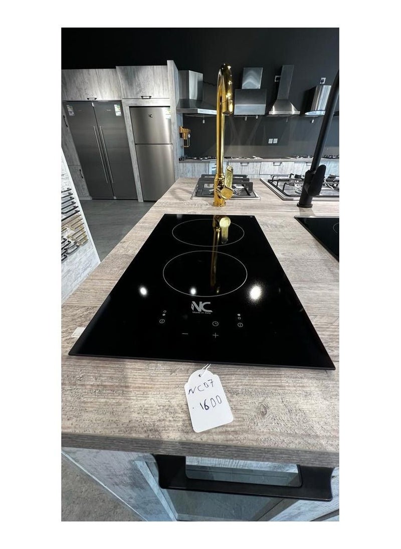 N.C Mastergas Built in hob 30 cm  Electronic Ceramic Hob  2 Zones 2 hi light zones  Made in Italy  - Image 3