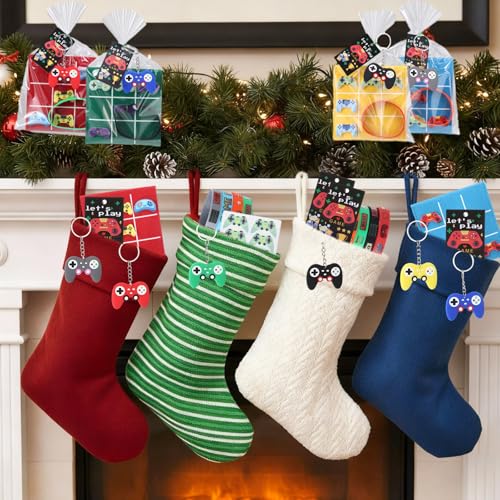 Arrowbash 164 Pcs Video Game Party Favors Set Gamer Birthday Party Favors Goodie Bags Stuffers Tic Tac Toe Board Game Supplies Gaming Gifts Boxes Classroom Rewards for Boys Kids - Image 5