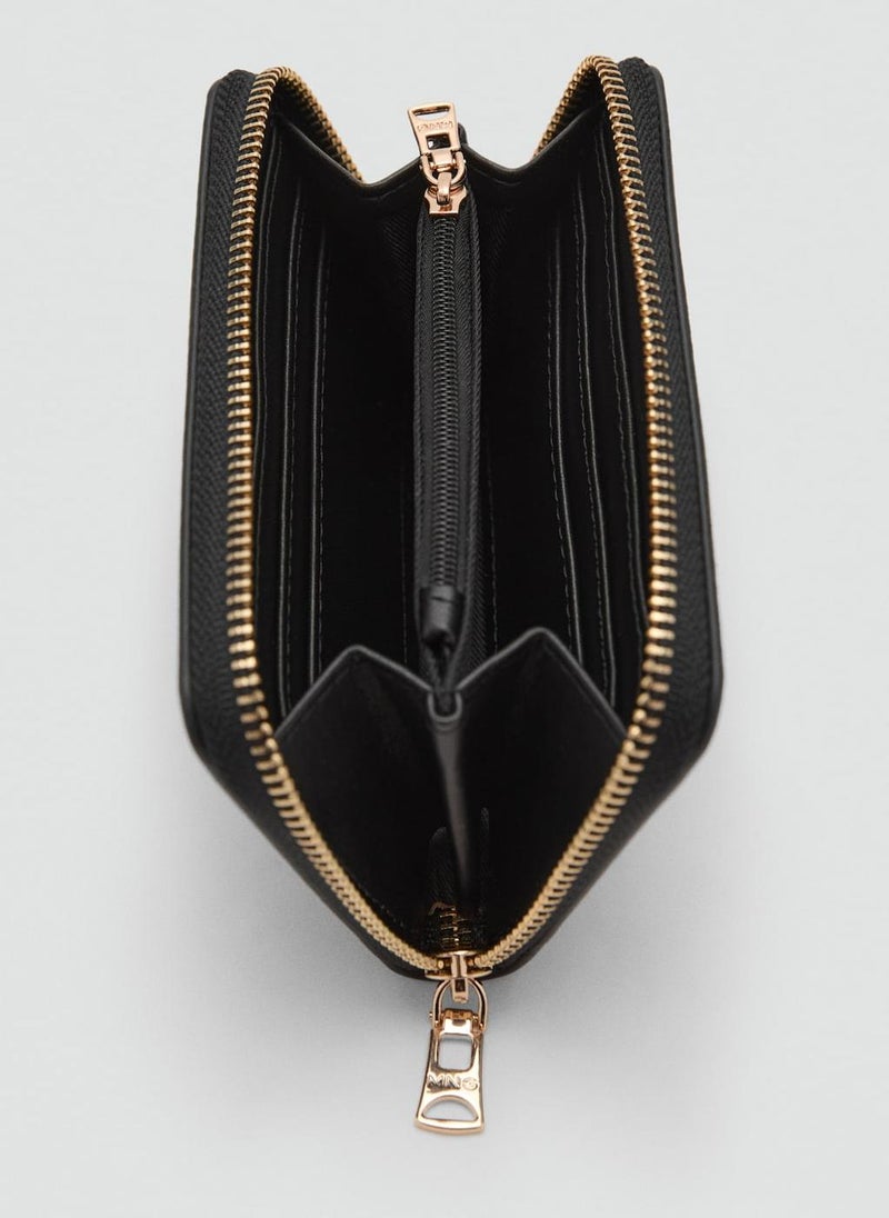 MANGO Saffiano-effect wallet  - Image 3