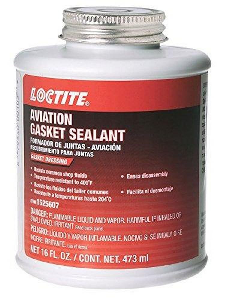 Loctite Loctite 1525607 Aviation Gasket Sealant 16oz Brush Top Can, 1 Pack 