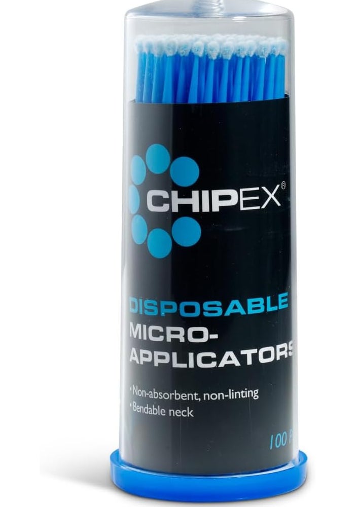 Chipex Ultra Precise Car Paint Touch Up Microbrushes - 100 Pack - Image 1