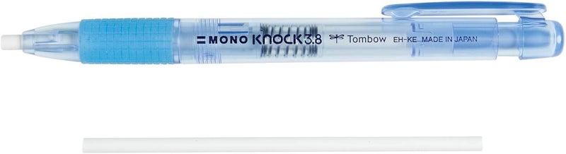 Tombow Mono Knock Eraser with Refill - Blue - Image 4