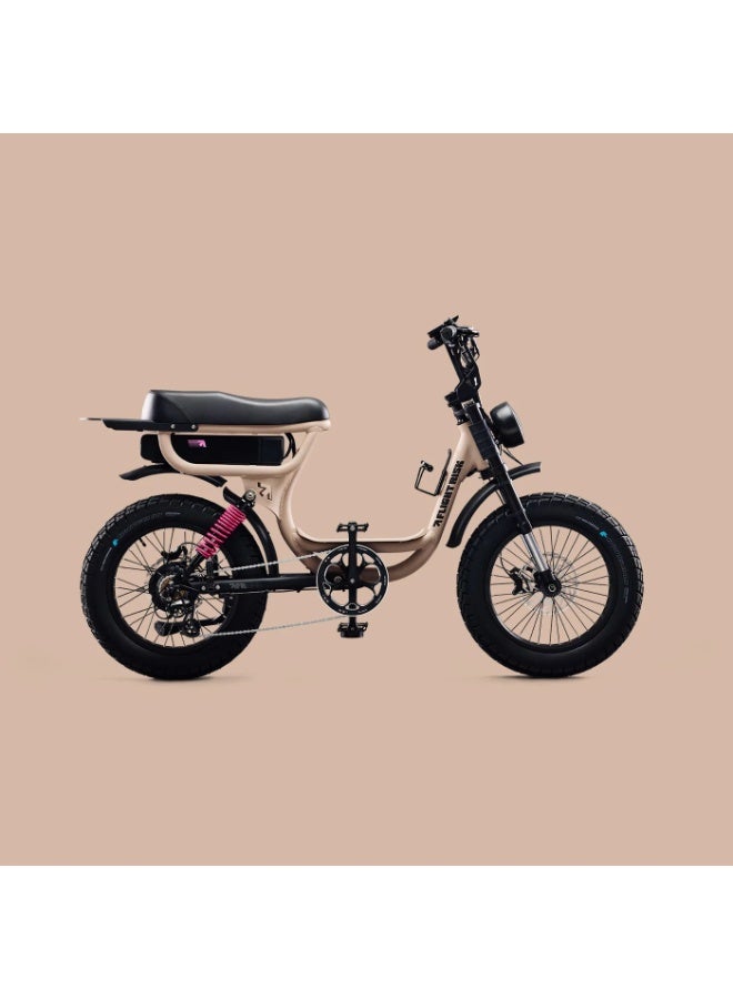 فلايت ريسك FR333 Electric Bike with Front & Rear Suspension, 1000W Max Power Output, and 4-Piston Tektro Hydraulic Disc Brakes - Image 1