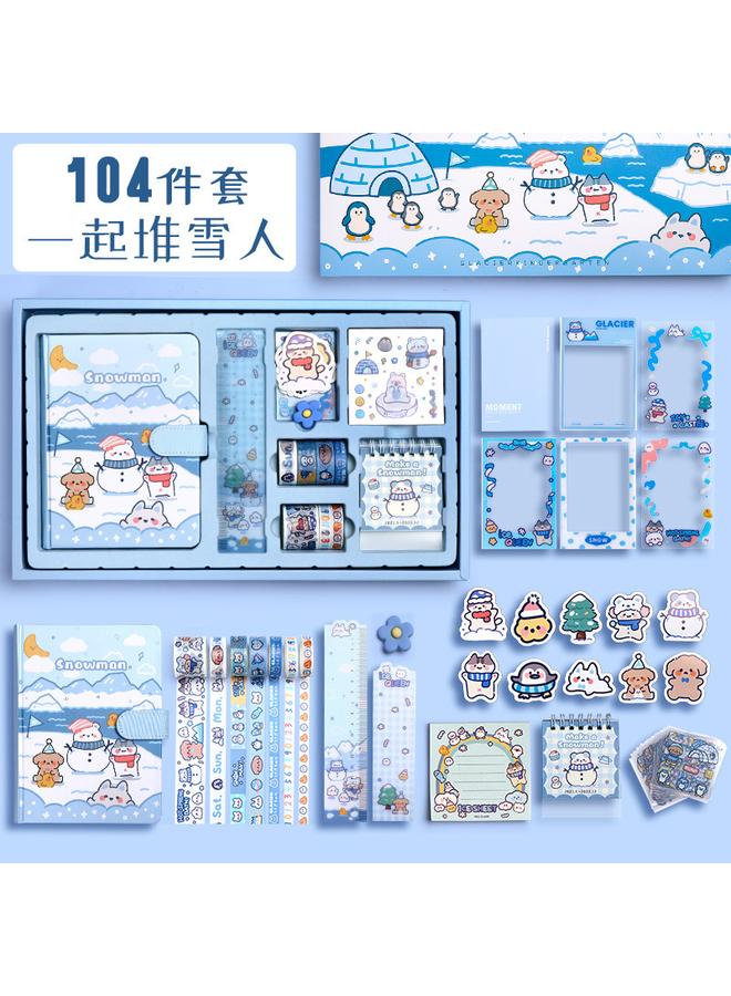 Bluejw 186 Pieces Of Hand-account Stickers This Book Suit Hand-account Books, Full Set Of Tools, Materials, Stickers, Books For Hand-account Materials  - Image 1