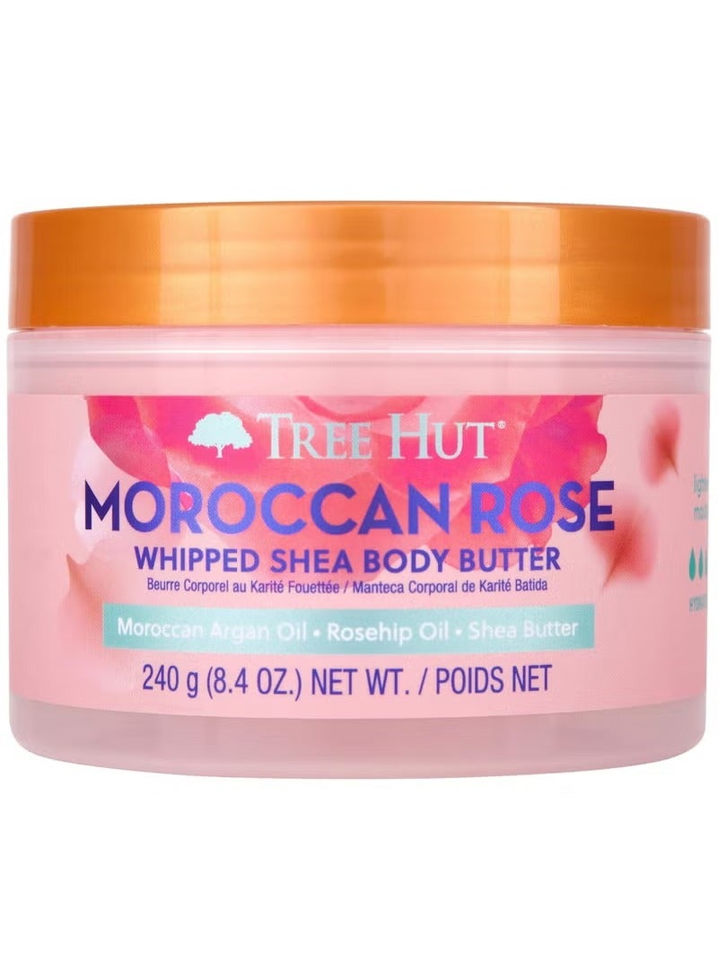 Tree Hut Moroccan Rose Whipped Shea Body Butter 240g