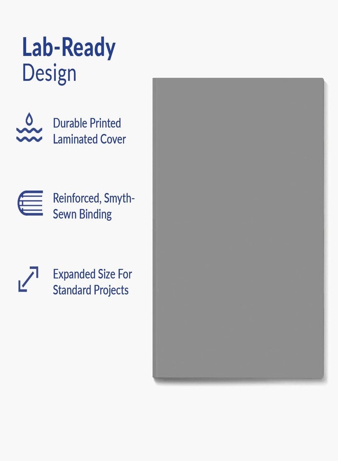 Vela Sciences Advanced B7-G Expanded Softcover Lab Notebook, 9.25 x 11.75 in (23.5 x 30 cm), 144 Pages, Permanent Bound, 70lb Heavyweight Paper (1-Pack, Dot) - Image 3