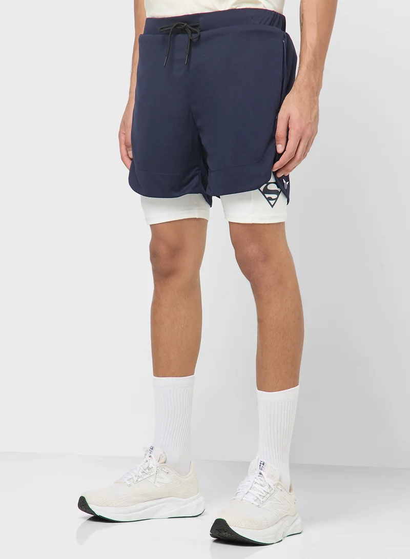 سكوات وولف Batman 2-In-1 Shorts