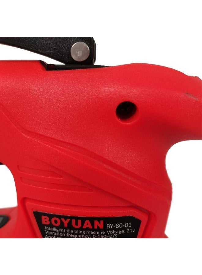 BOYUAN Intelligent Tile Cutter 21V, Application Range 30–100cm, Tile Vibrator Suction Cup Tool, 6 Speed Adjustable Electric Machine for Wall and Floor Ceramic Porcelain Marble Tiles, Model BY8001 - Image 2