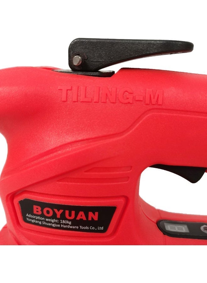 BOYUAN Intelligent Tile Cutter 21V, Application Range 30–100cm, Tile Vibrator Suction Cup Tool, 6 Speed Adjustable Electric Machine for Wall and Floor Ceramic Porcelain Marble Tiles, Model BY8001 - Image 3