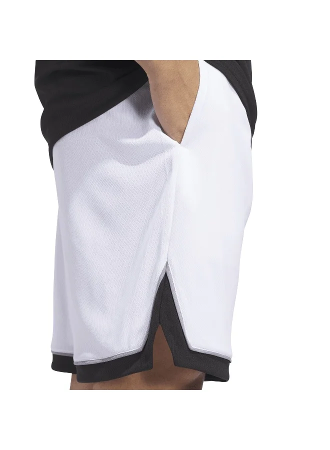 Adidas Bos Short White Basketball Shorts For Men XS 9"