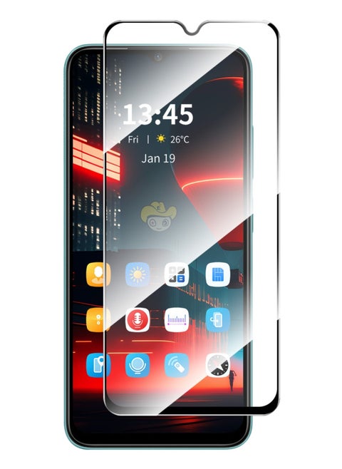 Tempered Glass Screen Protector Compatible With Infinix Hot 30i Ultra Clear Full Coverage Anti Scratch Bubble Free Installation