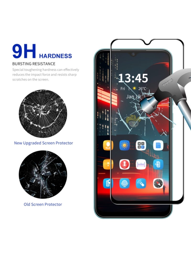 Tempered Glass - Tempered Glass Screen Protector Compatible With Infinix Hot 30i Ultra Clear Full Coverage Anti Scratch Bubble Free Installation - Image 1