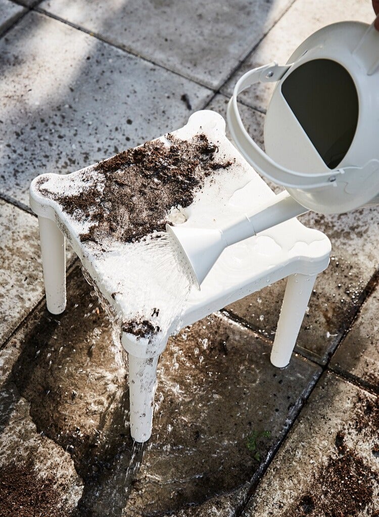 Zaboon Children's stool, in/outdoor/white - Image 4