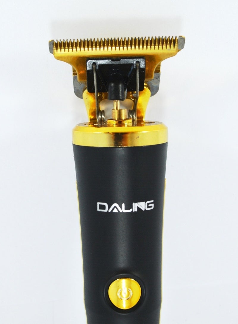Daling Rechargeable hair trimmer Cordless 60 Minutes Runtime Beard Trimmer for Men DL 1513  (Black) - Image 3