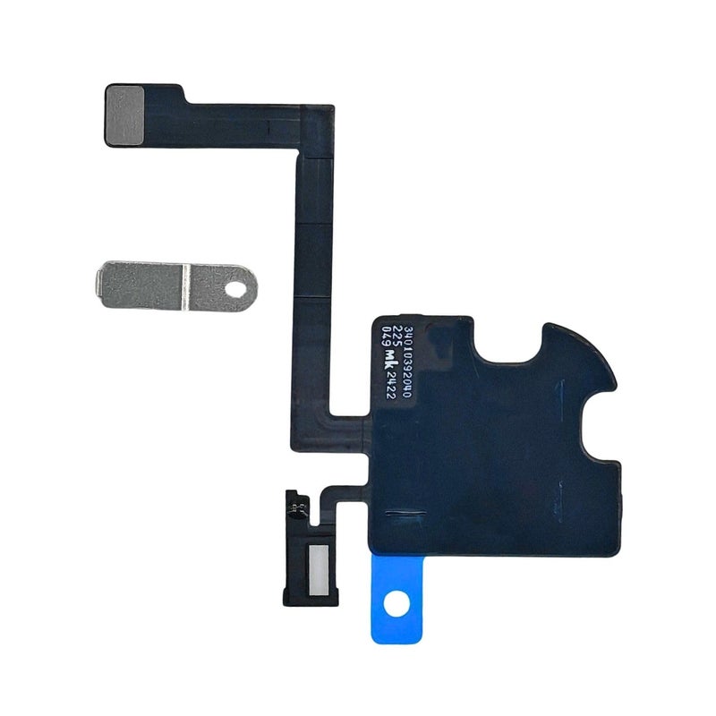 MEEFIX Proximity Sensor Earpiece Flex Cable Replacement for iPhone 15 Pro Max - Includes Metal Bracket, Ambient Light Sensor Fix - Image 1