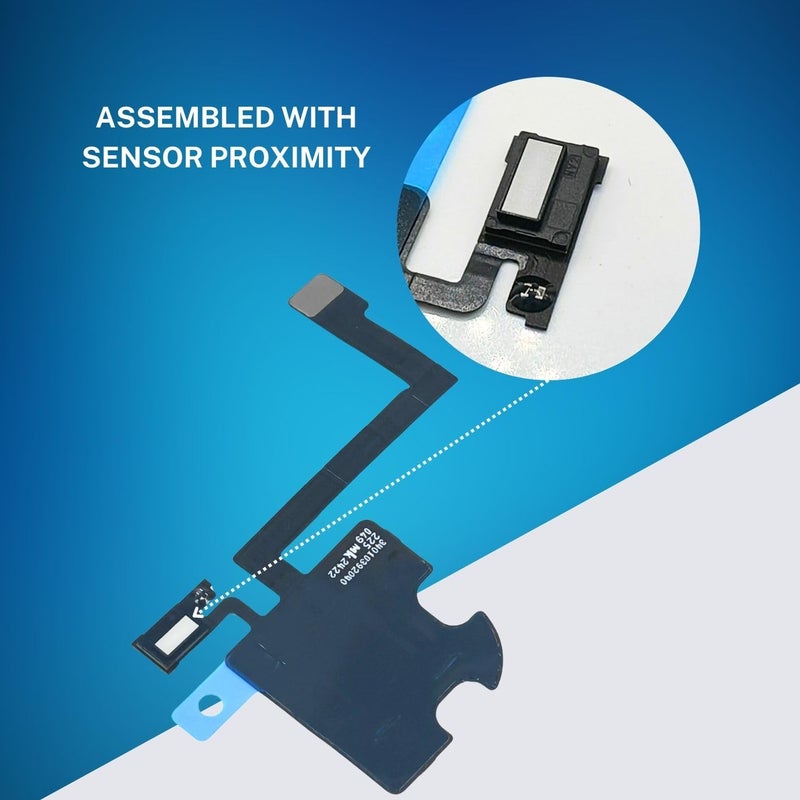 MEEFIX Proximity Sensor Earpiece Flex Cable Replacement for iPhone 15 Pro Max - Includes Metal Bracket, Ambient Light Sensor Fix - Image 4