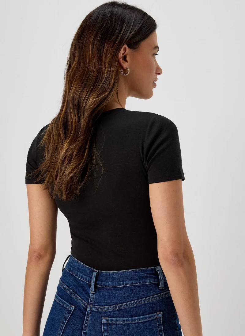 Matalan Black Short Sleeve T-Shirt