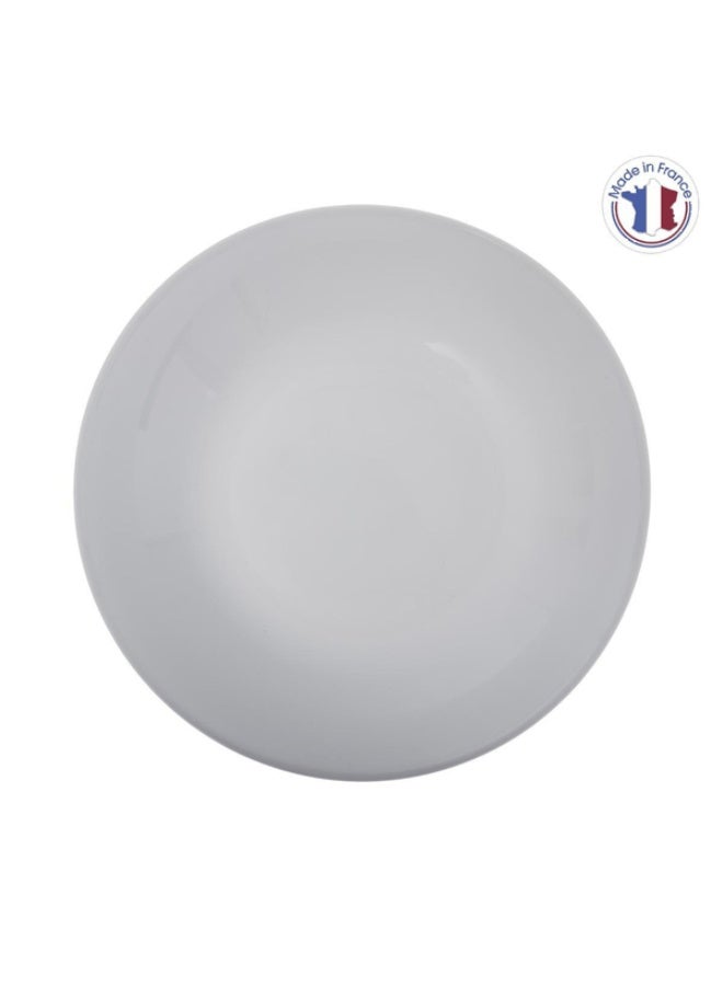 سيكريت طبق شوربة دائري من الزجاج المقوى الأبيض من دي جورميه جين، لون أوبال، 20 سم - Image 1