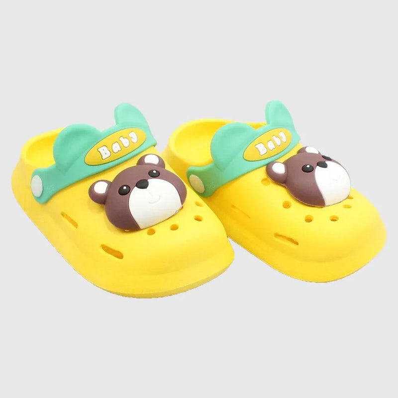 Our kids Bear Head Unisex Clogs Slippers - Image 1