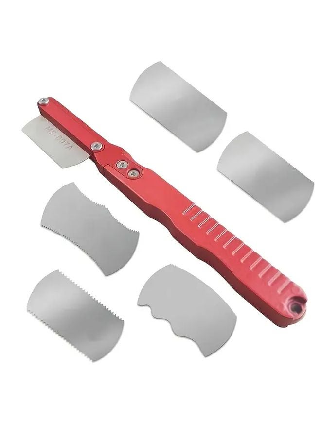 Mini Hand Saw Model MS 107A007K with 5 Blades for DIY Craft Wood Trimming Tree Cutting - Image 2
