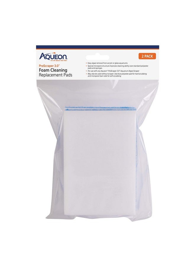 أكيون وسادات تنظيف رغوية Aqueon ProScraper 3.0™، عبوة من قطعتين  - Image 1
