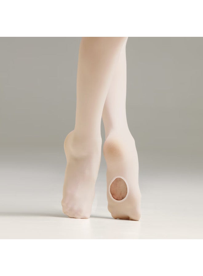 Kashiwawu Dance Garden Paiwu Dance Studio Paiwu Children's Dance Socks Girls Dance Special Digging Socks Girls 116230002-2.0 Pink S  - Image 3