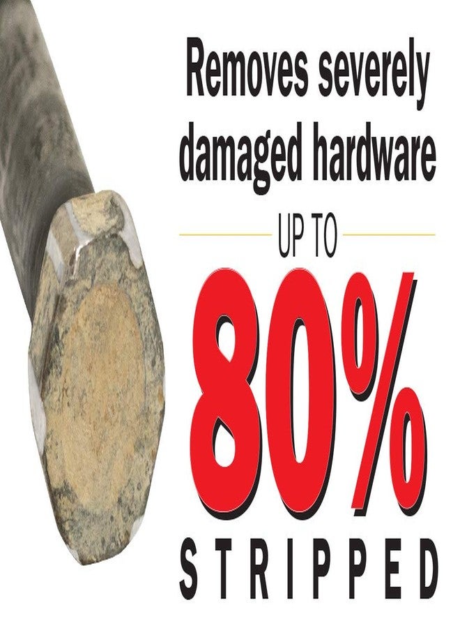 Titan Tools 16057 7-Piece Disposable Damaged Bolt Extractor Ring Set - Image 2