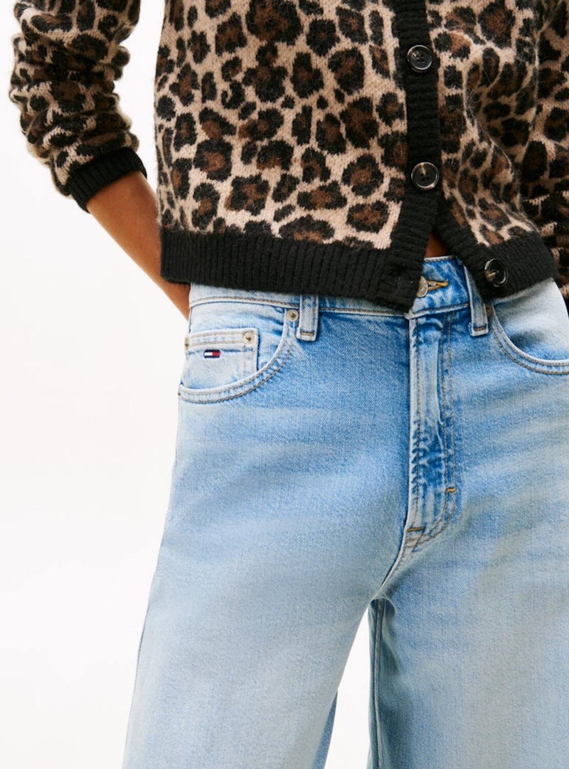 TOMMY JEANS Claire High Rise Wide Leg Jeans - Image 4