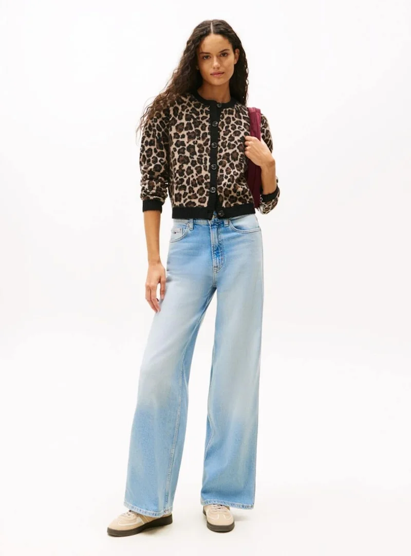 Tommy Jeans Claire High Rise Wide Leg Jeans