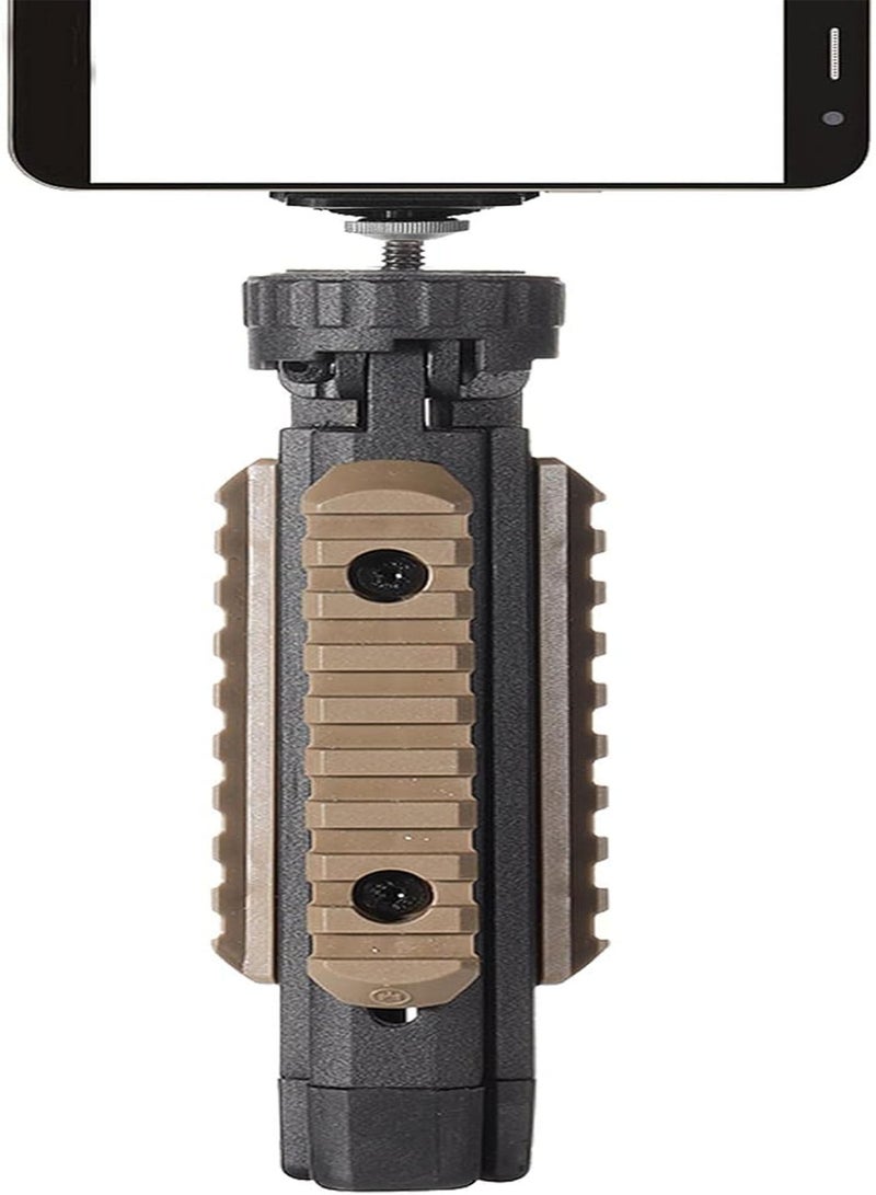GGOOT Outdoor Camping Tripod - Compact Portable Tripod Lighting Stand - Compact Photo Video Tripod Stand Aluminum Light Tripod Stand for Phones, Camping Lights, Cameras (without Lamp) - Image 5