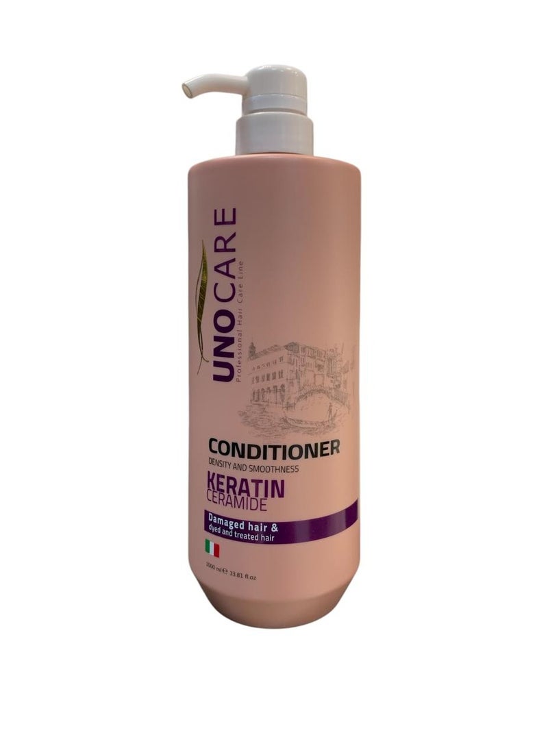 Uno Care Conditioner Keratin and Ceramid 1000ml - Image 1